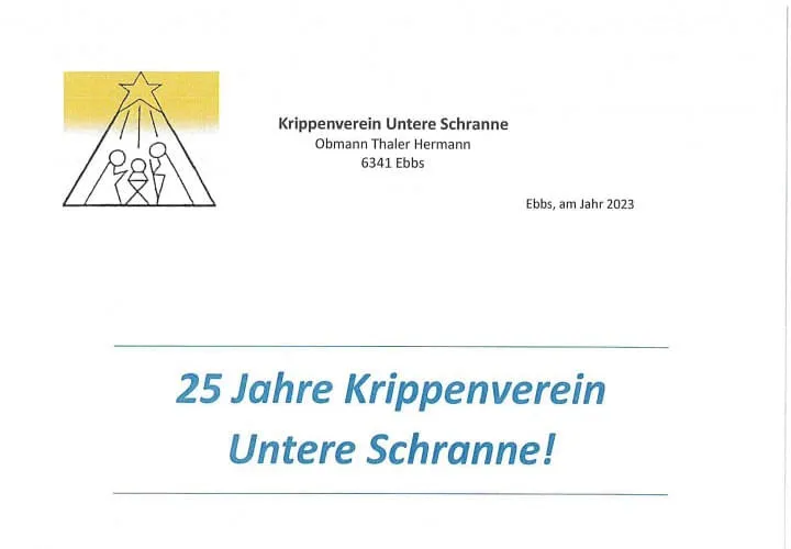 ---25-Jahre-Krippenverein-Untere-Schranne ---25-Jahre-Krippenverein-Untere-Schranne